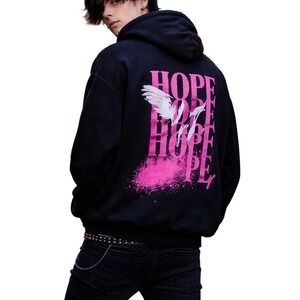 YUNGBLUD 2019 Hope For The Underrated Youth Hoodie Mens XL Emo Punk Pop Rare